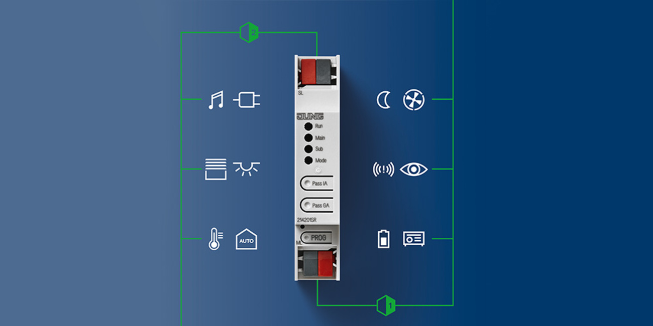 KNX Bereichs- und Linienkoppler bei Schumann Elektro in Römhild Gleichamberg