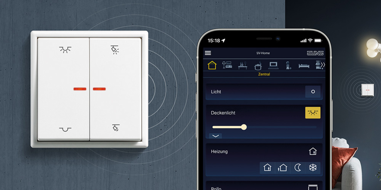 KNX RF Taster bei Schumann Elektro in Römhild Gleichamberg